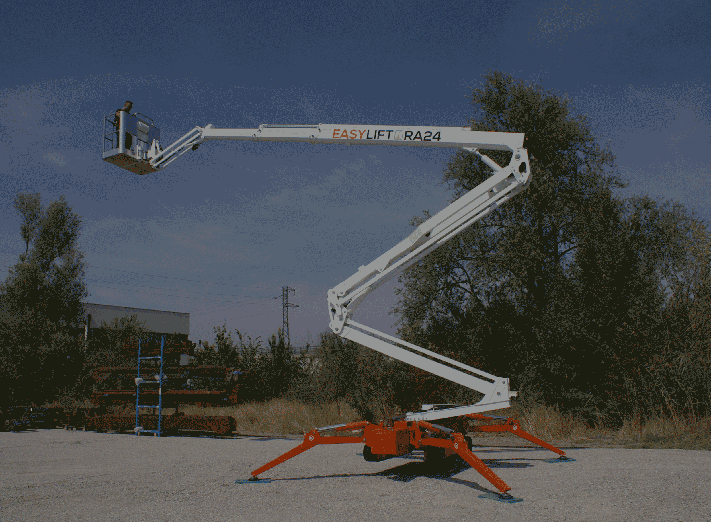 RA24 in action mobile image